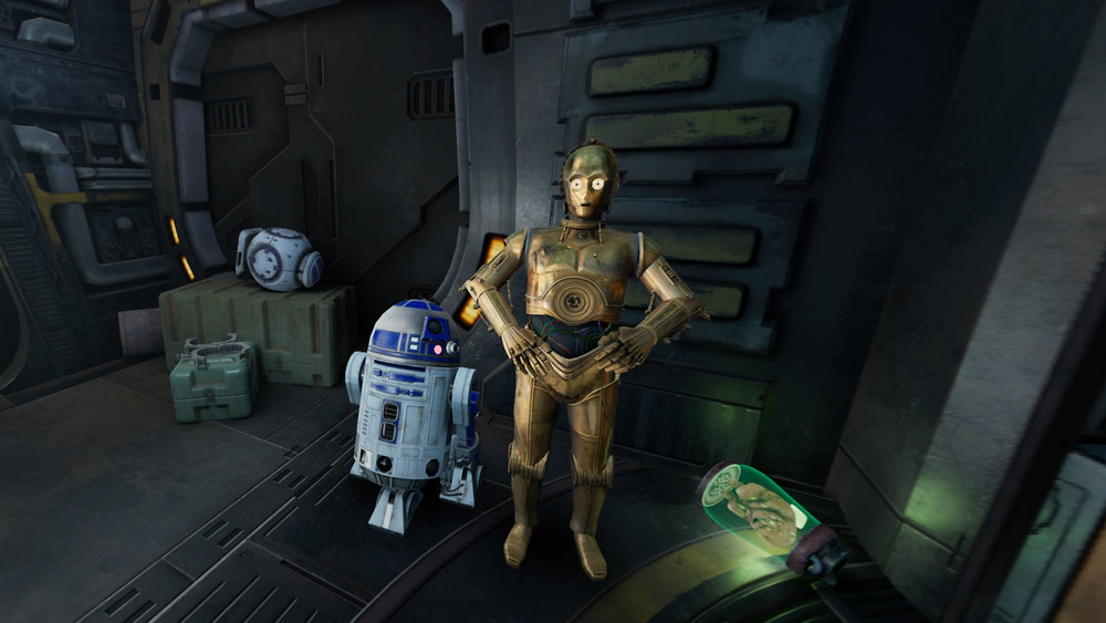 Star Wars: Tales from the Galaxy's Edge Enhanced Edition si prepara per PS VR2 in un video