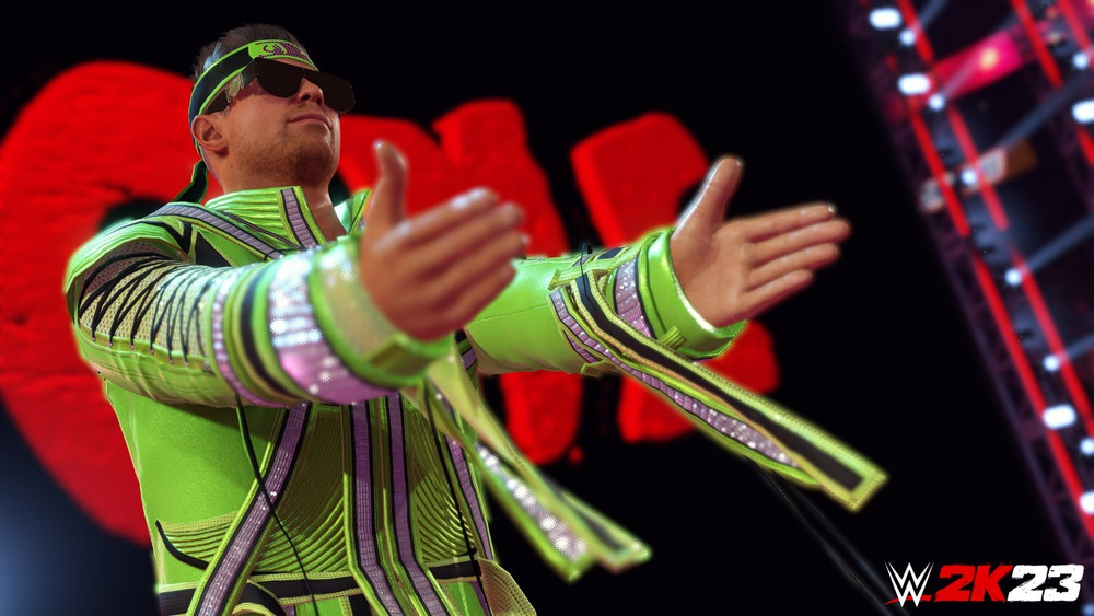 WWE 2K23 aura droit à une playlist composée de 12 morceaux