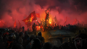 He aquí varias piezas de arte conceptual de una entrega cancelada de Red Faction