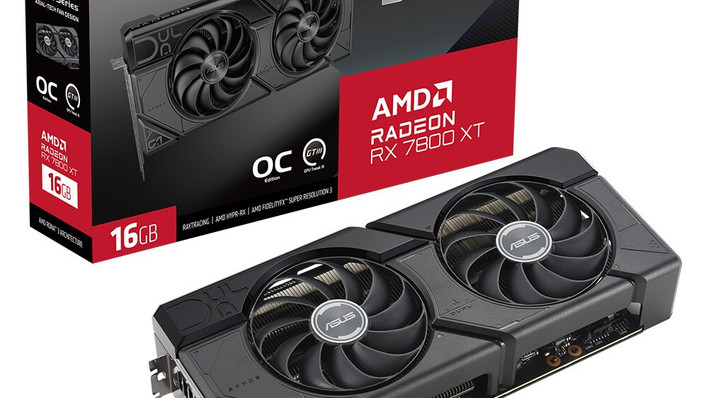 ASUS presents its Radeon RX 7800 XT and RX 7700 XT Dual OC