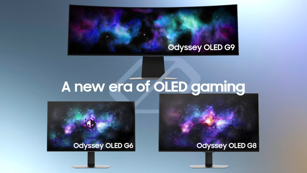 Samsung unveils three new display models of its Odyssey OLED 2024