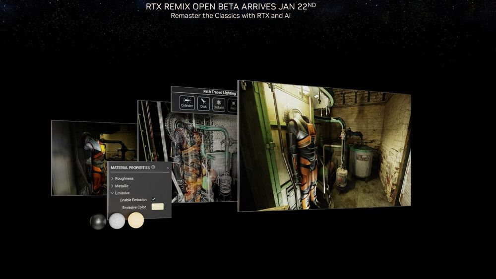Nvidia RTX Remix open beta out on January 22