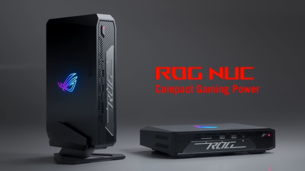 Asus präsentiert Mini-PC ROG NUC mit Intel Core Ultra Prozessor und RTX 4070