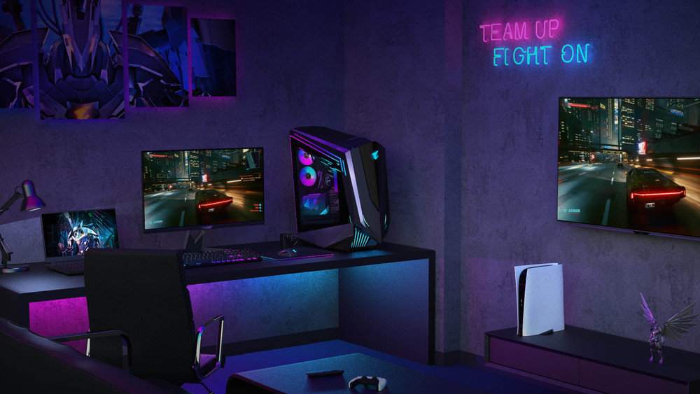 Gigabyte ha presentado una amplia gama de monitores para juegos en CES 2024