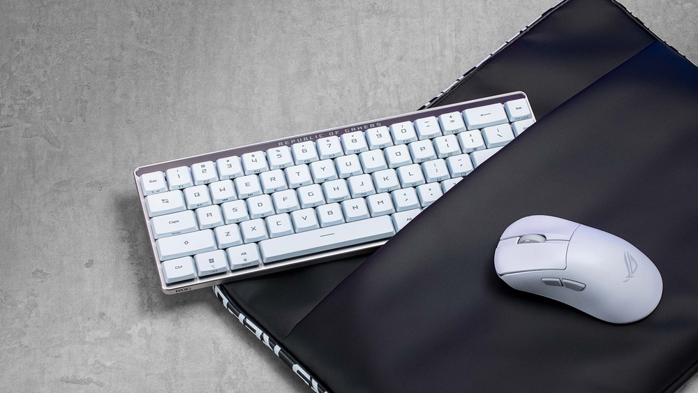 Asus presenta el ratón ROG Keris II Ace y el teclado ROG Falchion RX Low Profile