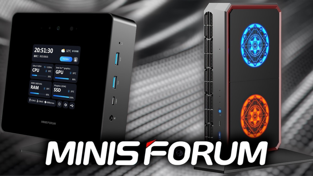 Minisforum presenta su nueva generación de mini PC en el CES 2024