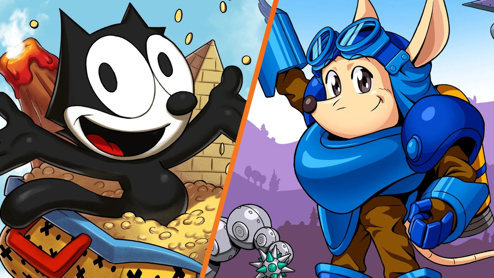 Die Spiele Rocket Knight und Felix The Cat von Konami werden dank Limited Run neu aufgelegt