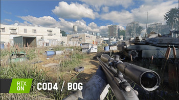 Grazie a RTX Remix, i modder hanno potuto dare una bella rimodernata a Call of Duty 4: Modern Warfare