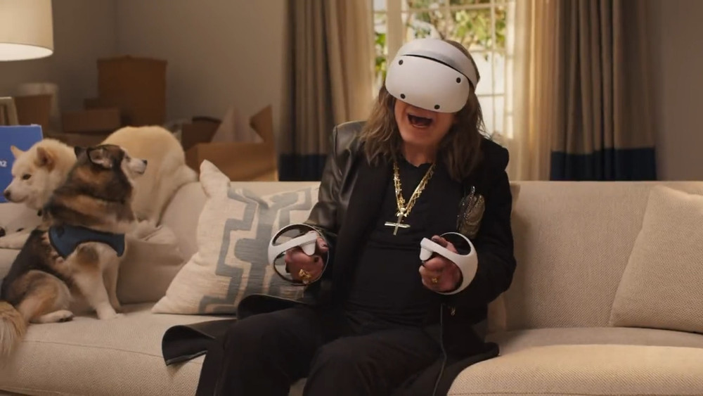 Wenn der Sänger Ozzy Osbourne für die PlayStation VR2 wirbt