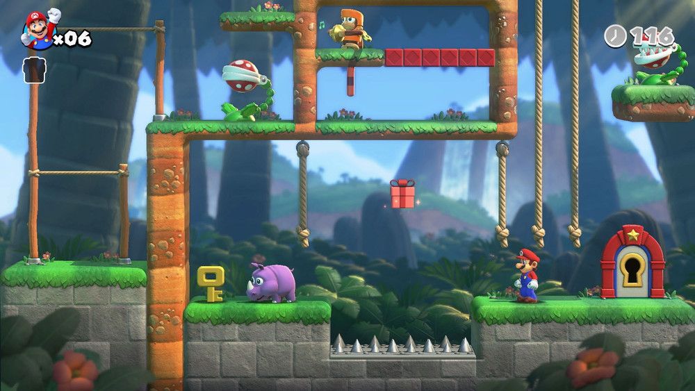 Mario vs. Donkey Kong nous montre brièvement son mode coopératif