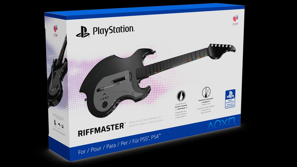 PDP annonce sa guitare Riffmaster pour la PlayStation pour le printemps 2024