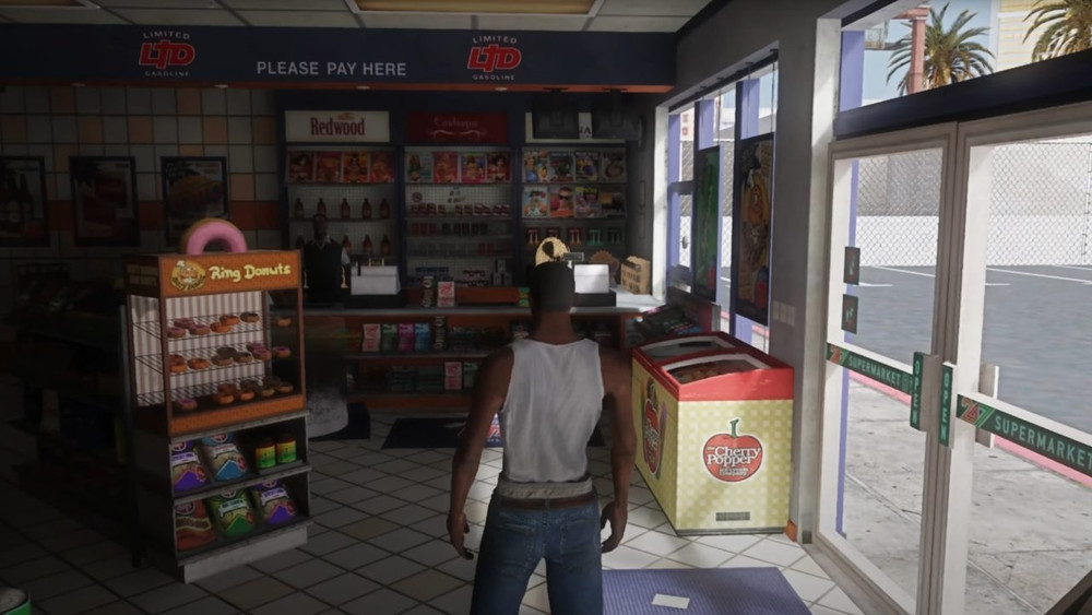 Grand Theft Auto: San Andreas gets an RTX Remix mod
