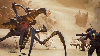 Starship Troopers: Extermination ya es compatible con el FSR 3 de AMD
