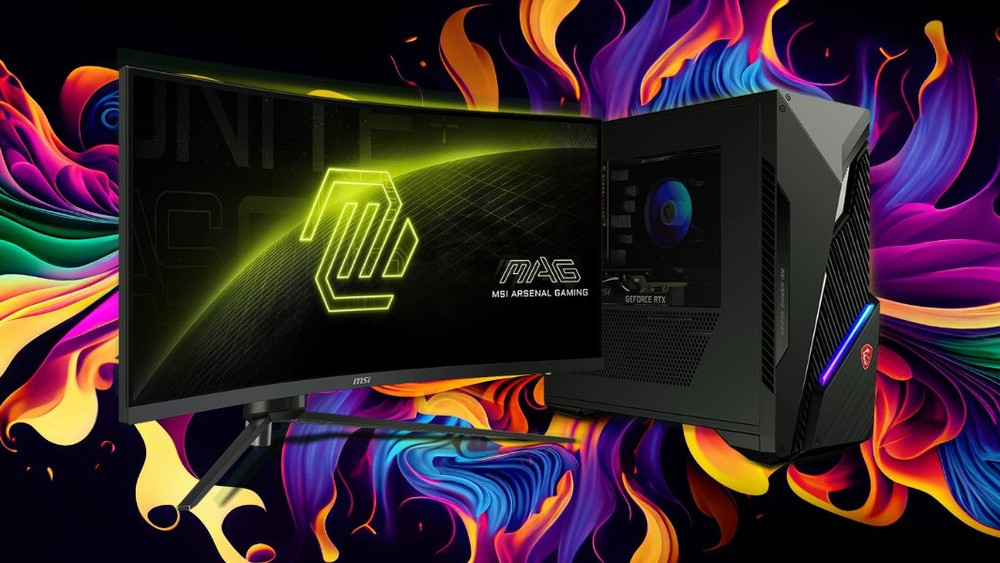 MSI presents the MAG 345CQR, a 34-inch UWQHD LCD gaming display