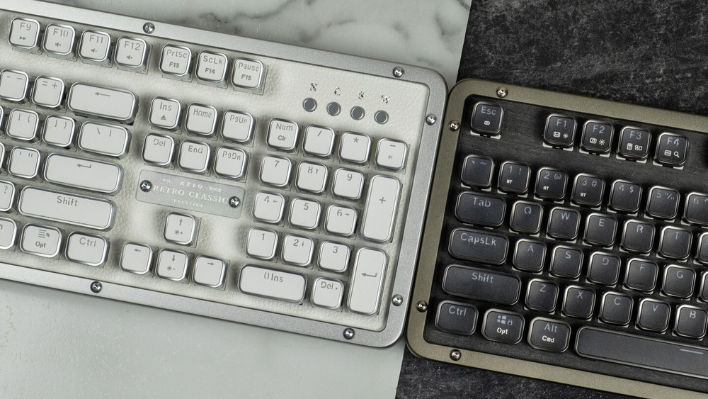 AZIO lanza el kickstarter de su teclado mecánico RETRO RC Prestige por 149 $