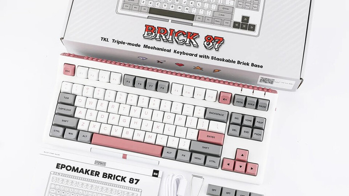 Epomaker launches its new keyboard, the Brick 87, for $99.99 - IG News