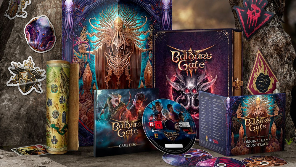 The Xbox physical version of Baldur's Gate 3 will be shipped on four discs