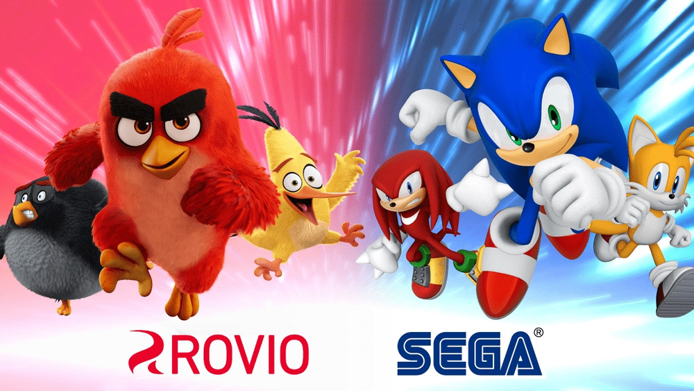 Sonic and Angry Birds are crossing paths in five different games
