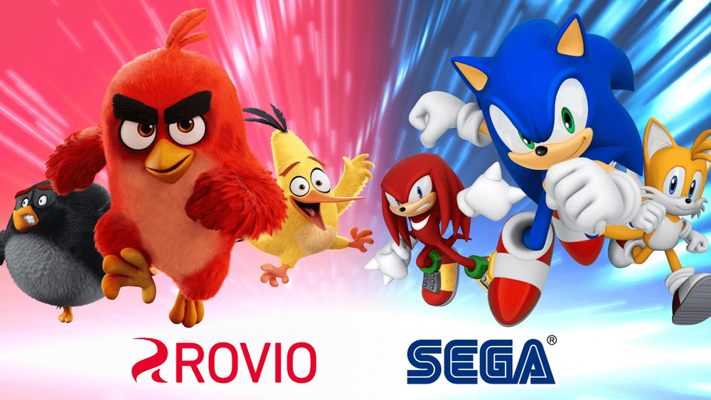 Sonic y Angry Birds se verán las caras en cinco juegos distintos