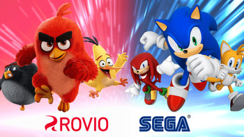 Sonic und Angry Birds bekommen ein Crossover für fünf verschiedene Spiele