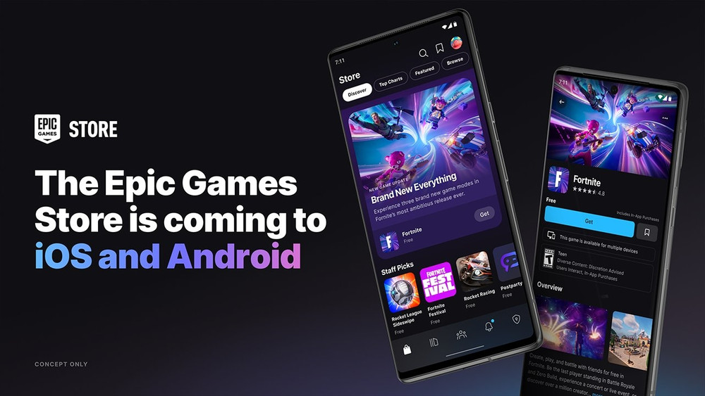 Epic Games Store kommt noch in diesem Jahr auf iOS und Android