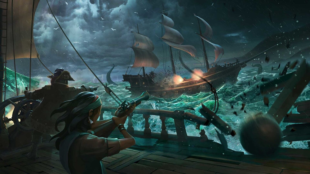 La closed beta di Sea of Thieves per PS5 si terrà dal 12 al 15 aprile.