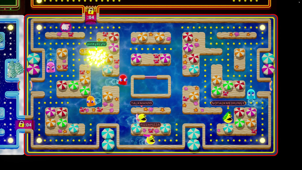 L'uscita di PAC-MAN Mega Tunnel Battle: Chomp Champs battle royale è prevista per il 9 maggio su PC e console