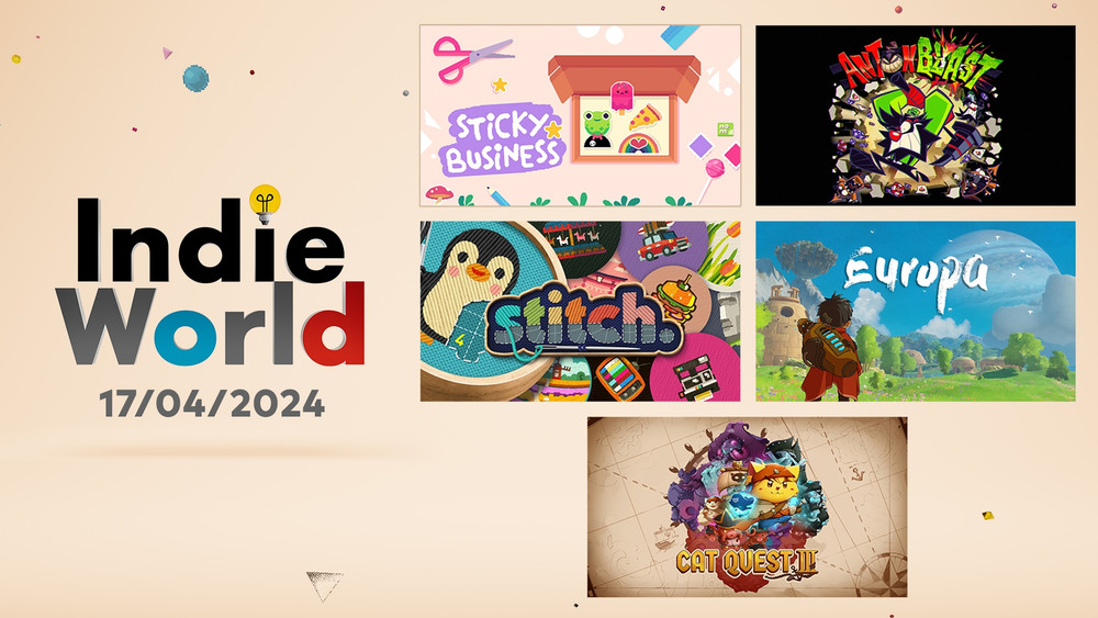 Voici les jeux présentés durant l'Indie World de Nintendo cette semaine