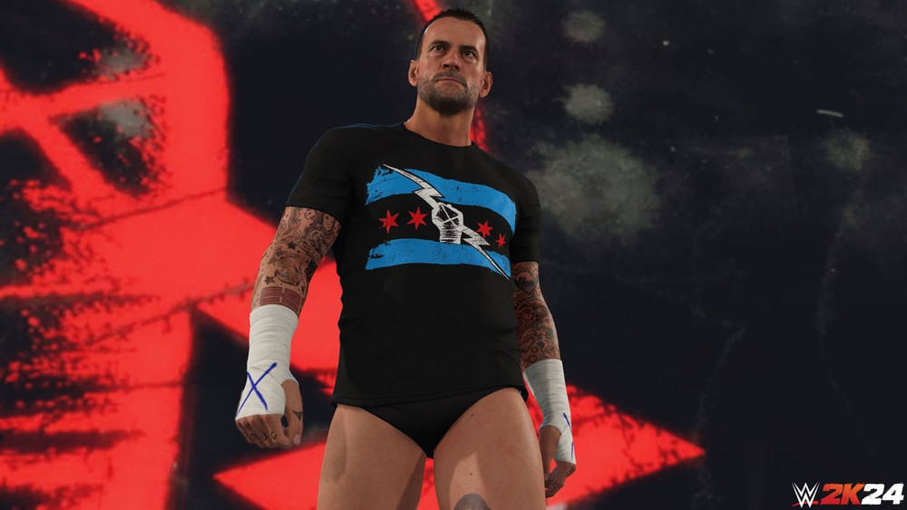 WWE 2K24: un premier aperçu de CM Punk, qui sera disponible le 15 mai