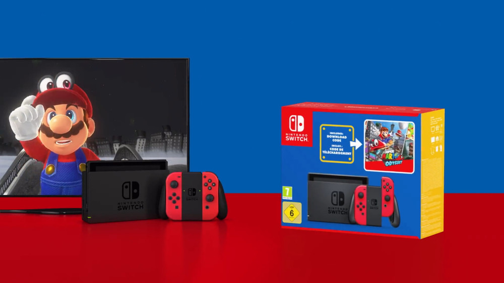 Nintendo dévoile son nouveau pack Switch aux couleurs de Mario