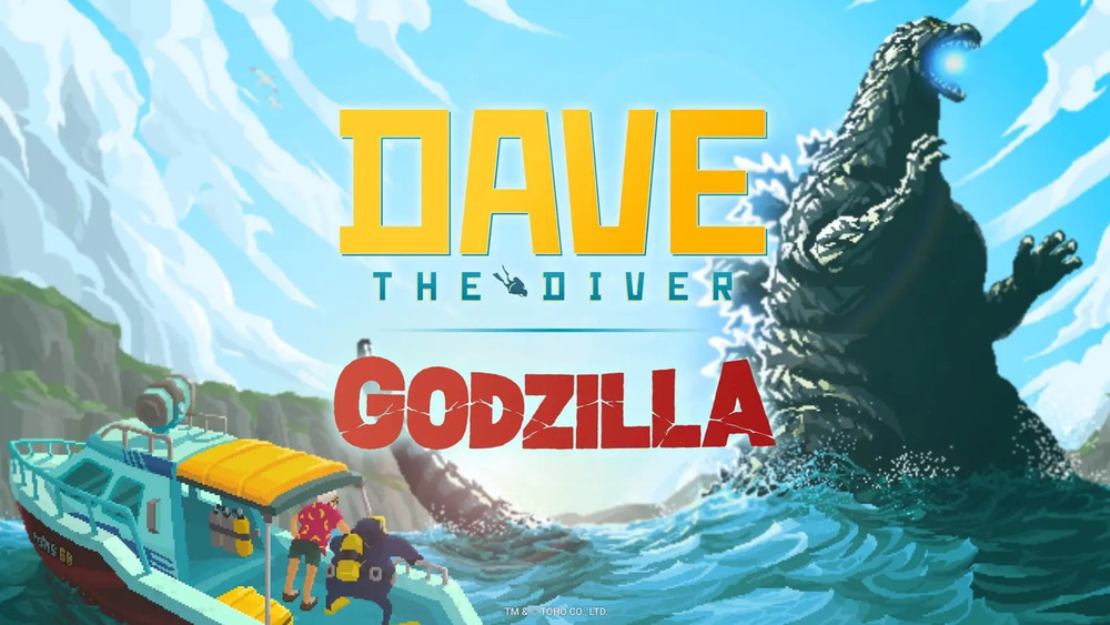El DLC de Godzilla llega a Dave the Diver este 23 de mayo