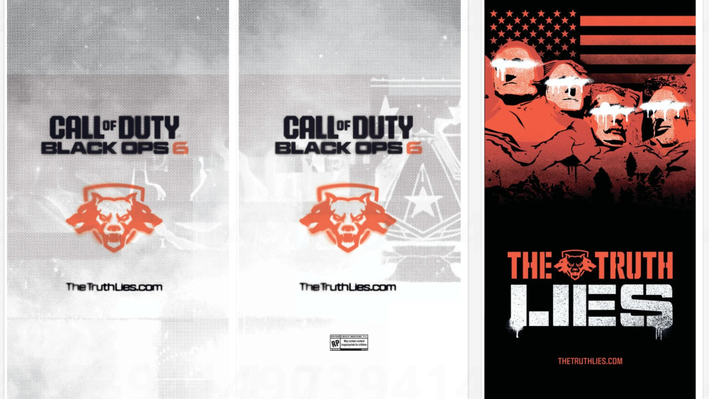Das Logo von Call of Duty: Black Ops 6 wurde in einer Zeitung veröffentlicht