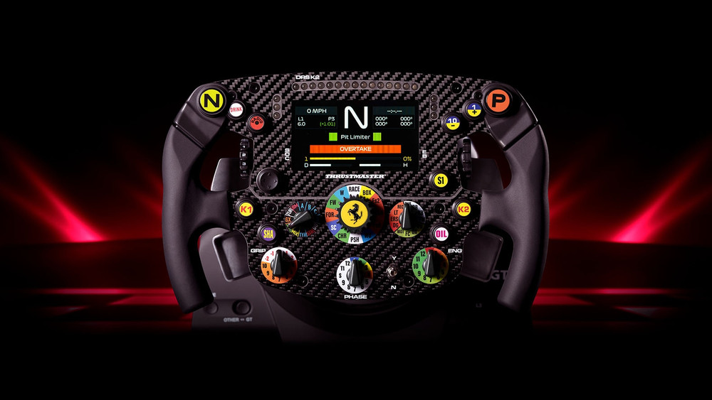 Thrustmaster lance un module Formula Wheel Ferrari SF1000 Edition à 450 $ compatible avec les T-Series