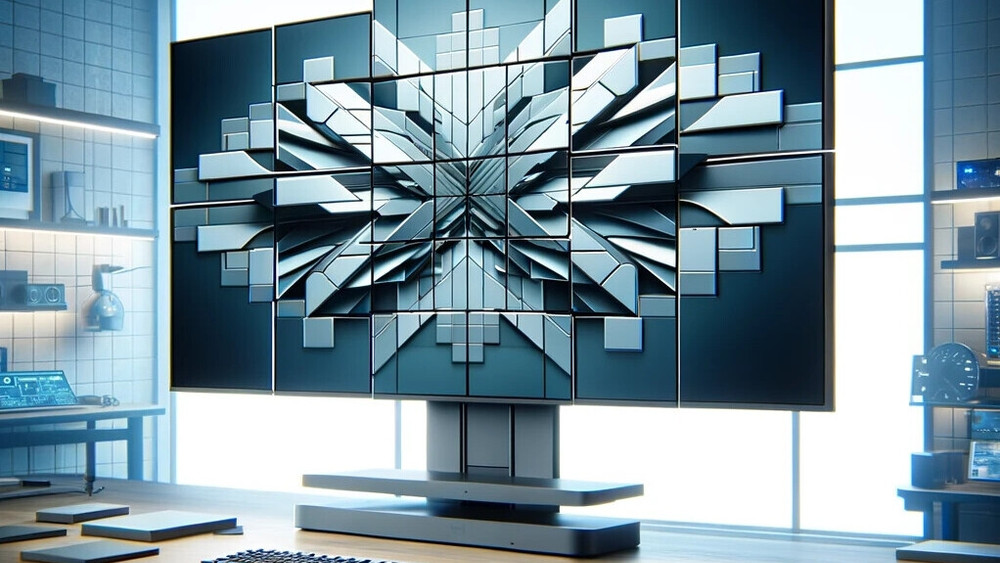 HP presenta un concepto de pantallas modulares MicroLED