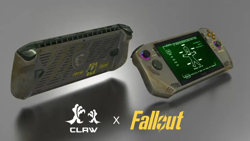 MSI announces the new Claw 8 AI+ handheld, along with a Fallout limited edition of the original model