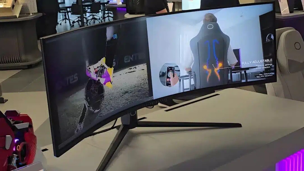 コンポーネントテレマスター Cooler Master announces its 57-inch Dual UHD display, the GP57ZS