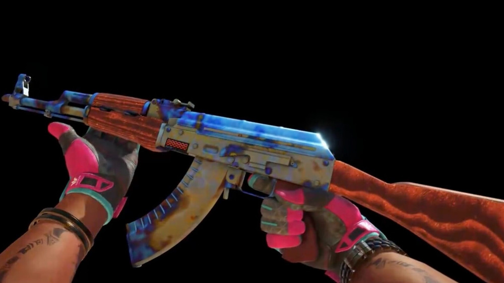 A weapon skin for Counter-Strike has been purchased for over a million dollars