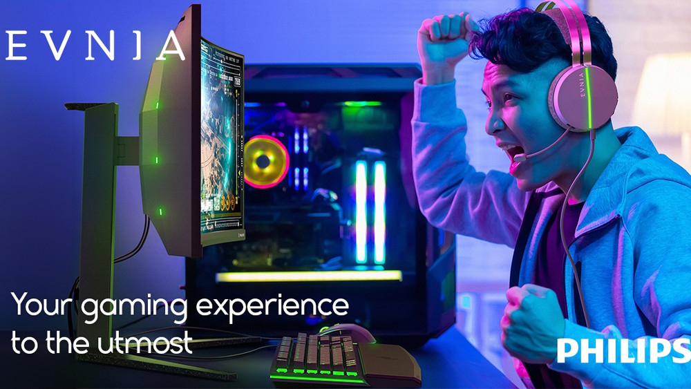 Philips launches its gaming display, the Evnia 34M2C6500 QD-OLED at £699.99