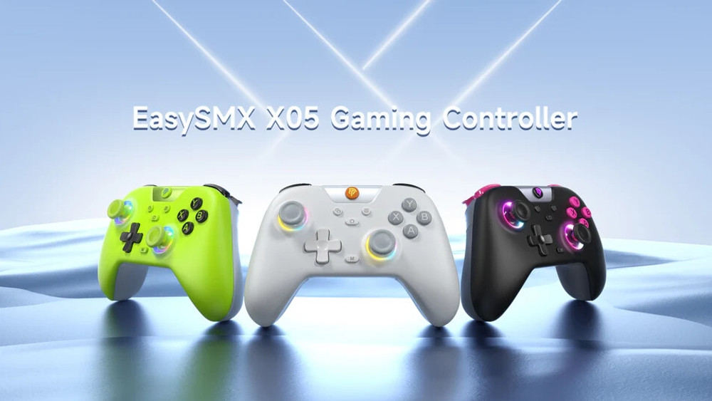 EasySMX presenta il suo nuovo controller per Switch, PC e dispositivi mobili, l'X05, a soli 29,99$