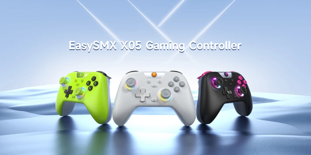 EasySMX has announced the X05, a new controller for Switch, PC and