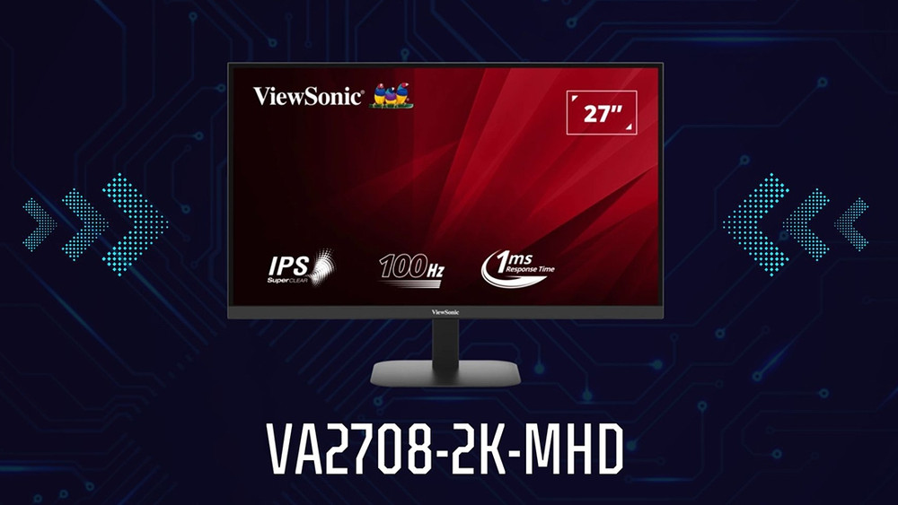 The ViewSonic VA2708-2K-MHD gaming monitor is already available for $140