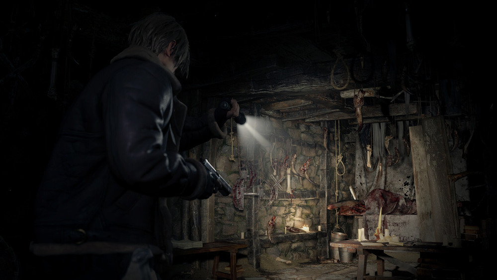 Une troisième arme cachée dans la démo de Resident Evil 4