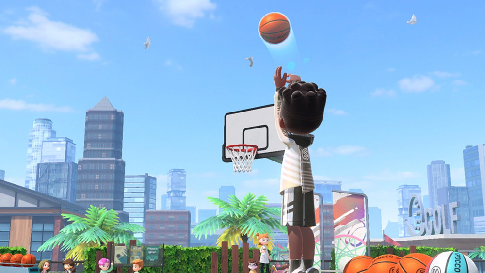 Basketball is coming to Nintendo Switch Sports for free on July 10