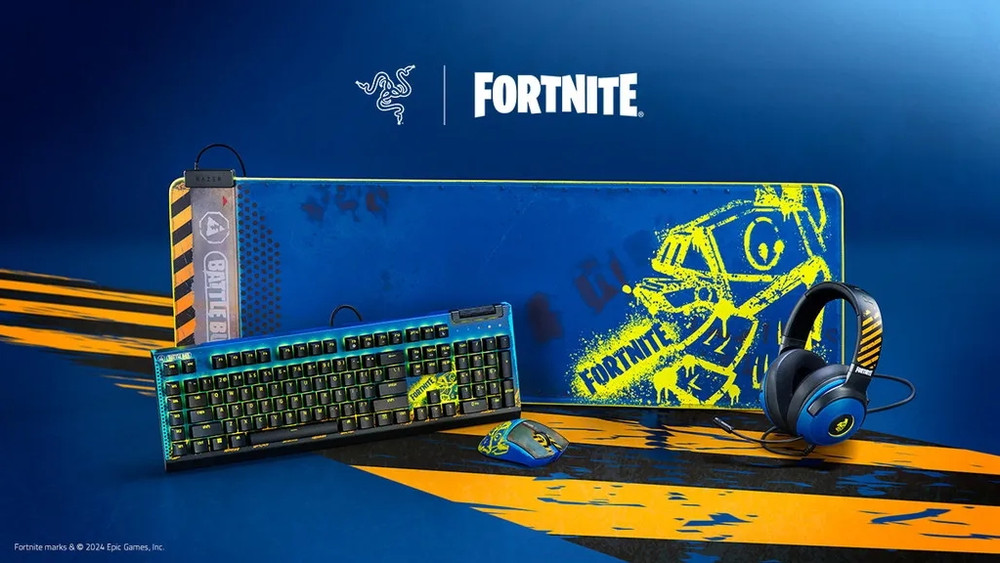 Razer e Fortnite collaborano alla realizzazione di un set di periferiche di gioco che uscirà il 26 luglio