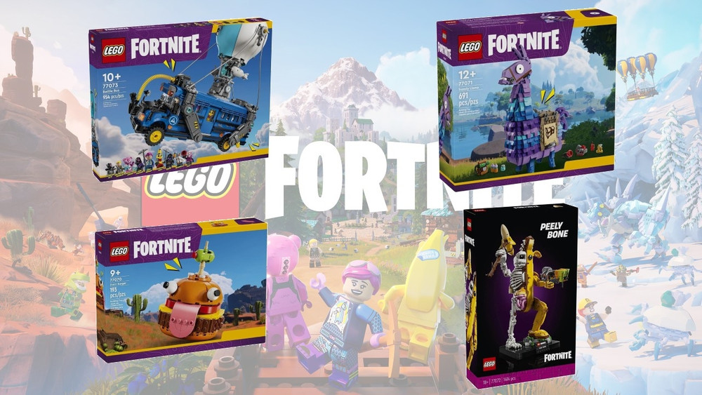 I nuovi set LEGO Fortnite usciranno il 1° ottobre