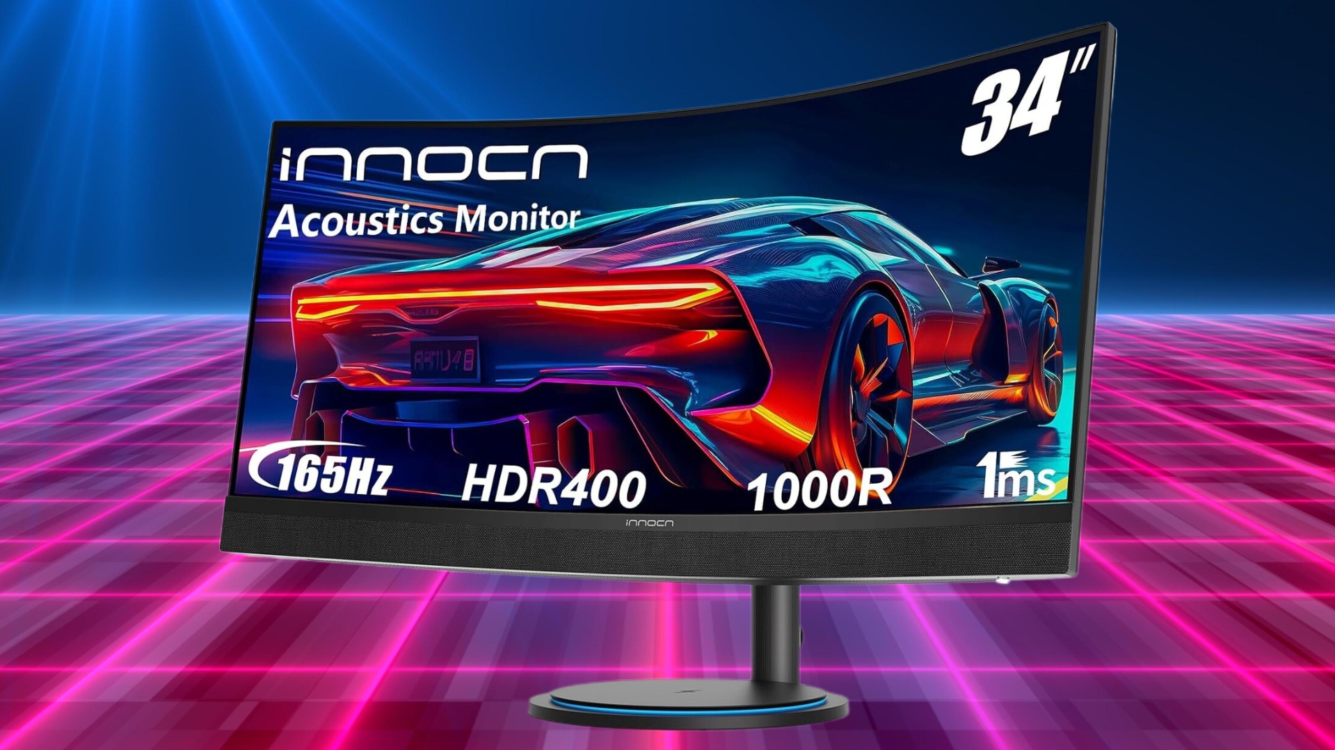 Innocn lance son écran gaming incurvé de 34 pouces à 399,99 € IG News