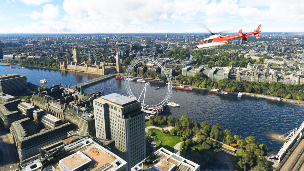 Microsoft Flight Simulator a reçu sa mise à jour Monde XVII sur le Royaume-Uni et l'Irlande