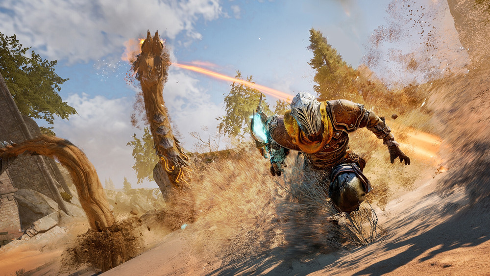 A sneak peek of gameplay for Atlas Fallen
