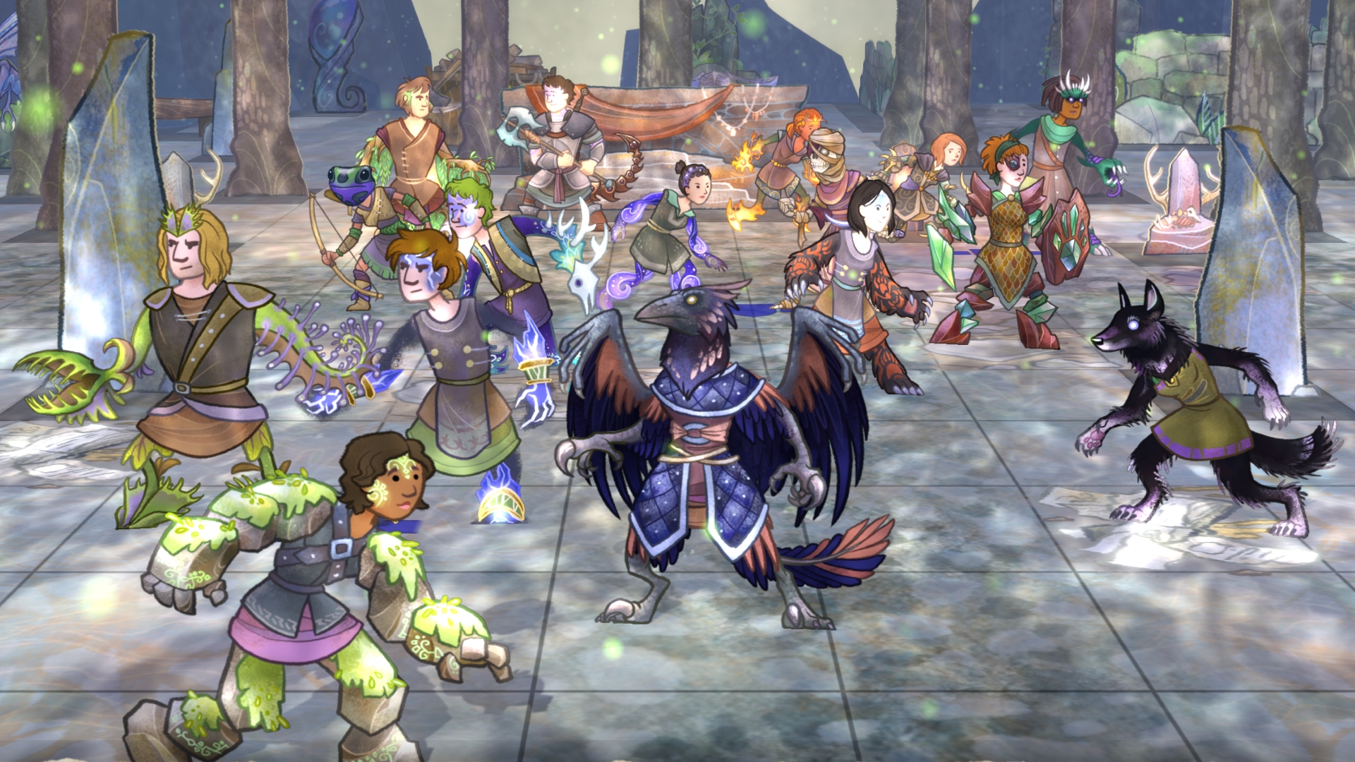 The procedural RPG Wildermyth launches on consoles on October 22 - IG News