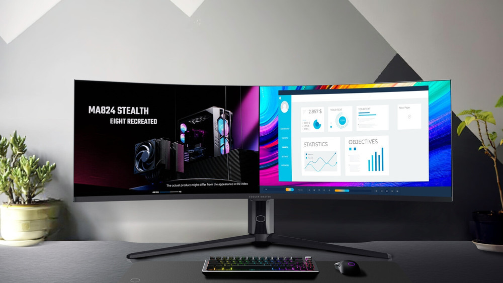 Cooler Master annuncia il suo schermo da gaming da 57 pollici, il GP57-S